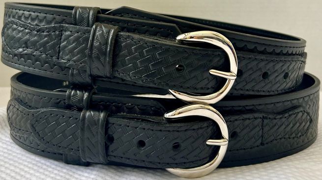 MARICOPA COUNTY SHERIFF'S OFFICE, MCSO DEPUTY'S RANGER DUTY BELT - CHROME BUCKLE.